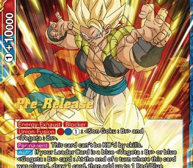 SS Gogeta, Holding Nothing Back (BT16-142) [Realm of the Gods Prerelease Promos] For Sale