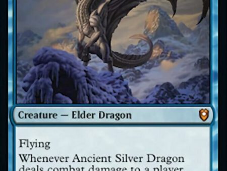 Ancient Silver Dragon [Commander Legends: Battle for Baldur s Gate] For Cheap