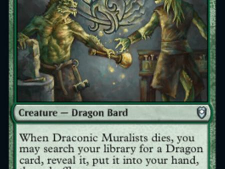 Draconic Muralists [Commander Legends: Battle for Baldur s Gate] Discount