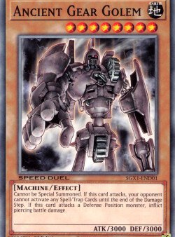 Ancient Gear Golem [SGX1-END01] Common Cheap