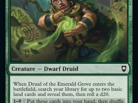 Druid of the Emerald Grove [Commander Legends: Battle for Baldur s Gate] Sale