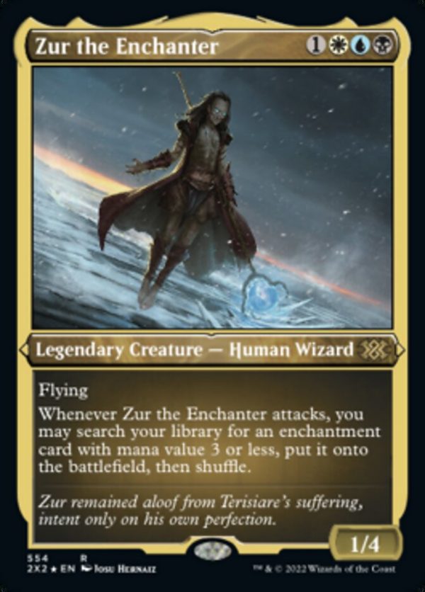 Zur the Enchanter (Foil Etched) [Double Masters 2022] Online now