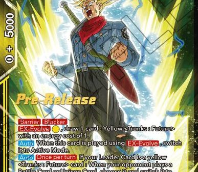 SS2 Trunks, Future on the Line (BT16-081) [Realm of the Gods Prerelease Promos] Discount