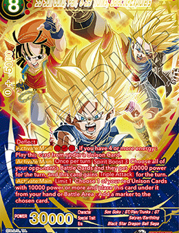 SS Son Goku, Pan, & SS Trunks, Galactic Explorers (SPR) (BT17-009) [Ultimate Squad] on Sale