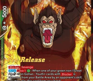 Son Gohan, Simian Revenge (BT15-070) [Saiyan Showdown Prerelease Promos] For Cheap