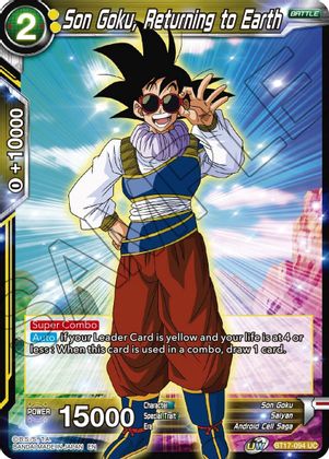 Son Goku, Returning to Earth (BT17-094) [Ultimate Squad] For Cheap