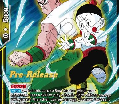 Tien Shinhan & Chiaotzu, Battle at the Tree (BT15-101) [Saiyan Showdown Prerelease Promos] Online now