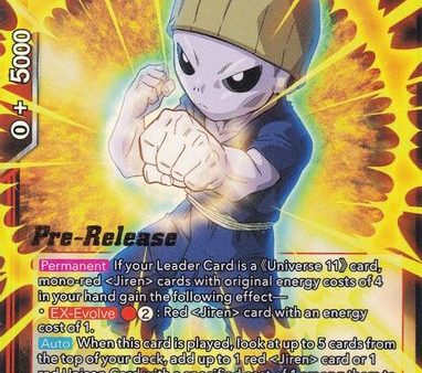 Jiren, Thirst for Power (BT14-017) [Cross Spirits Prerelease Promos] Fashion