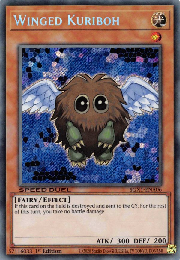 Winged Kuriboh [SGX1-ENA06] Secret Rare For Sale