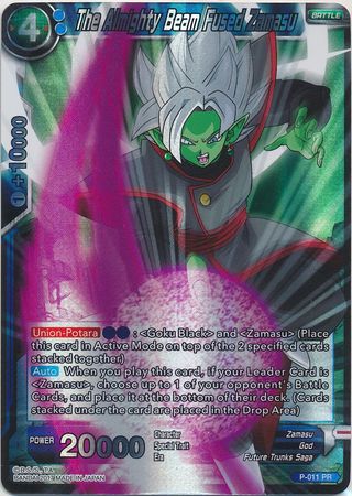 The Almighty Beam Fused Zamasu (P-011) [Promotion Cards] For Discount