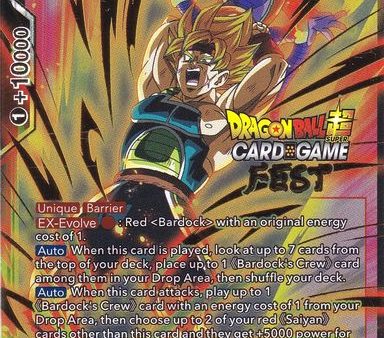 SS Bardock, Super Saiyan Enlightenment (Card Game Fest 2022) (BT13-010) [Tournament Promotion Cards] For Cheap