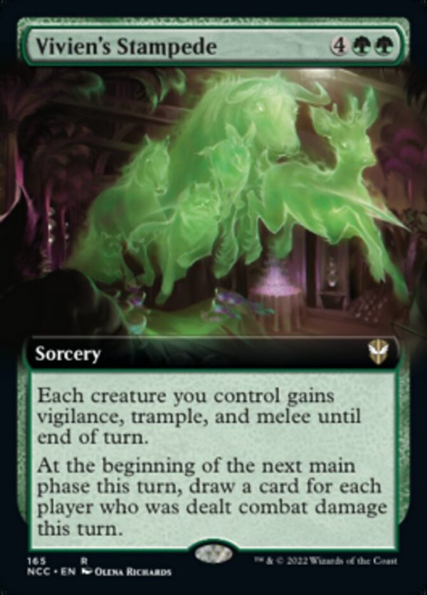 Vivien s Stampede (Extended Art) [Streets of New Capenna Commander] Supply