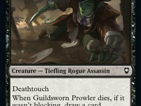 Guildsworn Prowler [Commander Legends: Battle for Baldur s Gate] on Sale