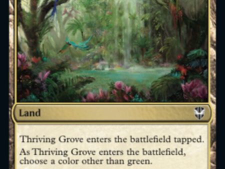 Thriving Grove [Streets of New Capenna Commander] on Sale