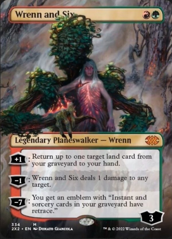 Wrenn and Six (Borderless) [Double Masters 2022] Cheap