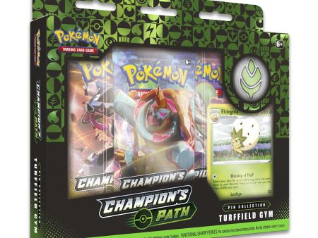 Champion s Path - Pin Collection (Turffield Gym) on Sale