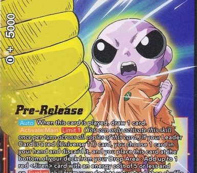 Jiren, the Avenger (BT14-018) [Cross Spirits Prerelease Promos] Discount