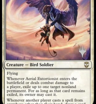 Aerial Extortionist (Promo Pack) [Streets of New Capenna Commander Promos] Online