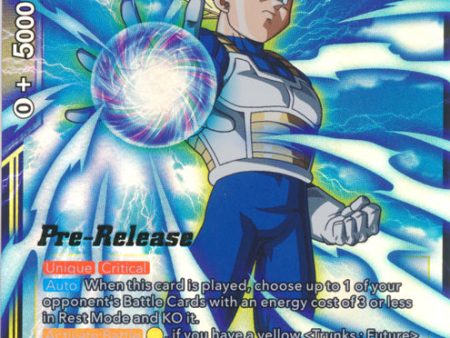 SS Vegeta, Trusted Ally (BT13-100) [Supreme Rivalry Prerelease Promos] For Discount