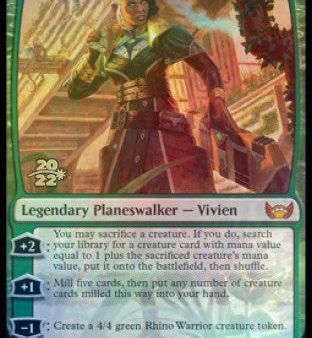 Vivien on the Hunt [Streets of New Capenna Prerelease Promos] Hot on Sale