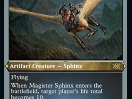 Magister Sphinx (Foil Etched) [Double Masters 2022] on Sale