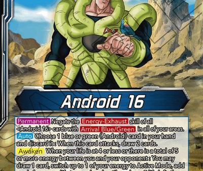 Android 16    Android 16, Bottomless Inferno (EB1-12) [Battle Evolution Booster] Sale