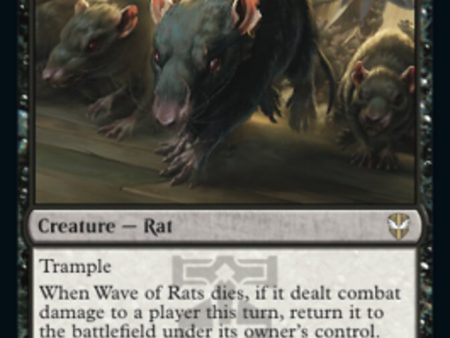 Wave of Rats [Streets of New Capenna Commander] For Discount