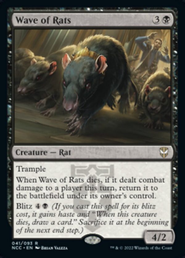 Wave of Rats [Streets of New Capenna Commander] For Discount