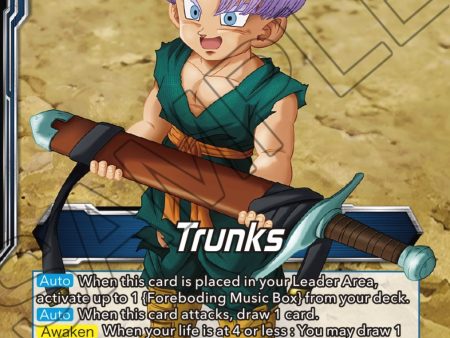 Trunks    Trunks, the Hero s Successor (BT14-031) [Cross Spirits Prerelease Promos] Fashion