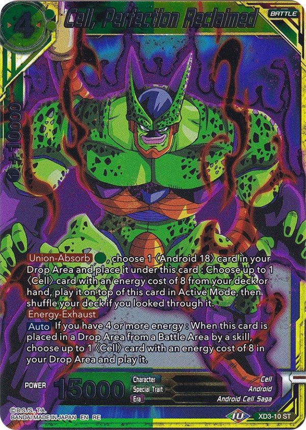 Cell, Perfection Reclaimed (XD3-10) [Ultimate Deck 2022] Discount