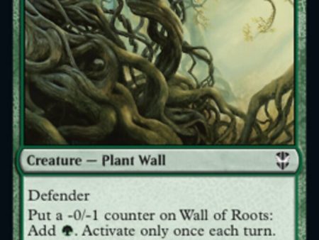 Wall of Roots [Streets of New Capenna Commander] on Sale