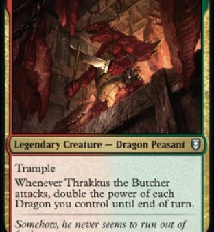 Thrakkus the Butcher [Commander Legends: Battle for Baldur s Gate] Online now